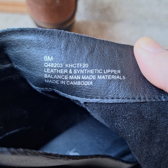 Korks Belaya Black Lace Up Detailing Booties Side Zip Womens Size 8 - Picture 7 of 9